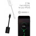 MCDODO CA-4141 Dual Lightning Adapter Black