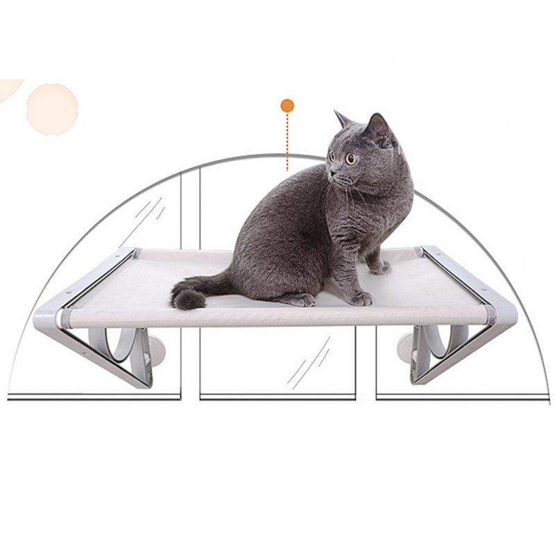 Cat Hanging Hammock Foldable Space-saving Cat Sleeping Nest Comfortable Safety Seat Wih Suction Cup 