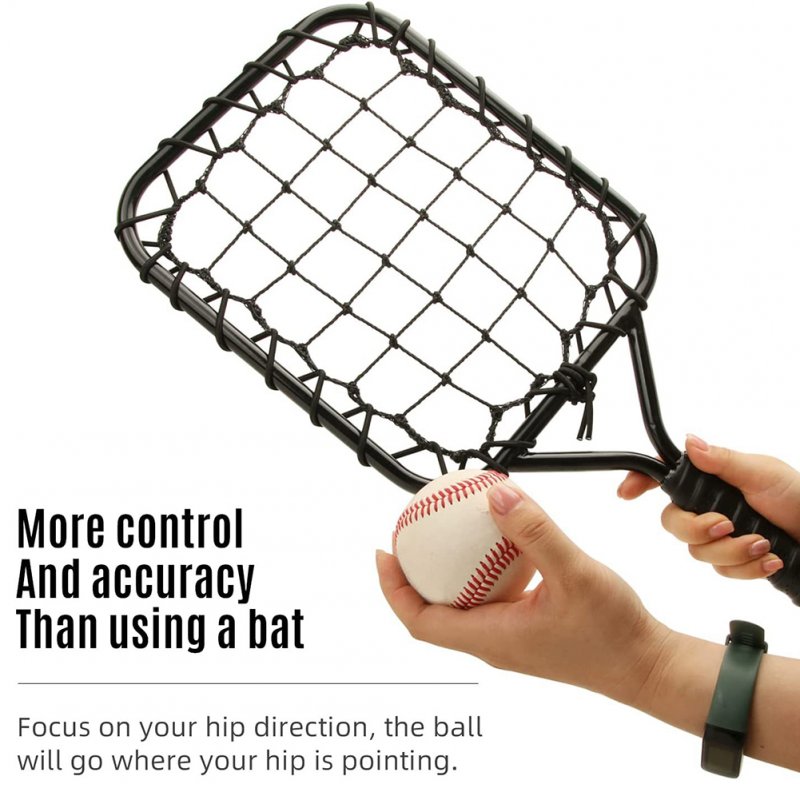 Baseball Racket Fungo Racket Nylon Practicing Racket For Coaches Parents Players Practice Hitting Grounders Pop Flies 