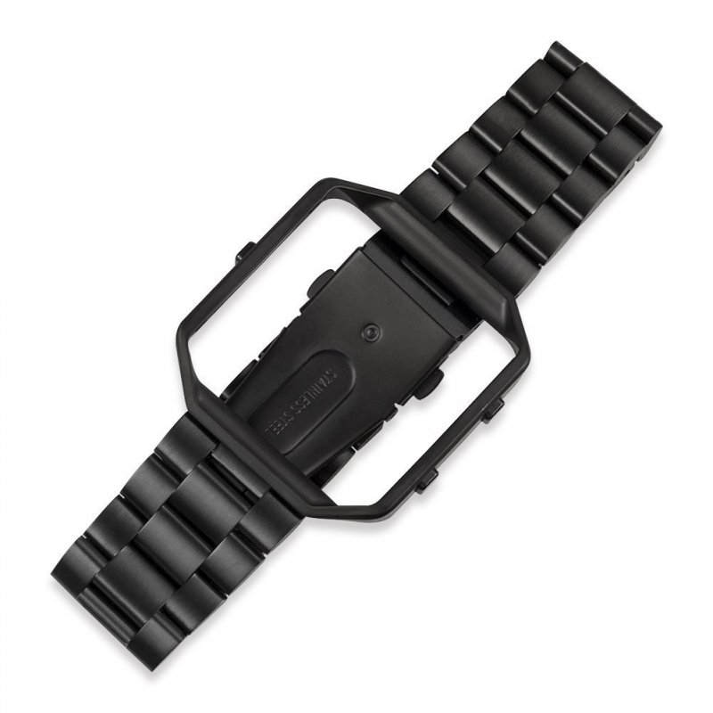 Stainless Steel Wrist Band Classic Bracelet Elegant Strap Frame for Fitbit Blaze Smart Watch  