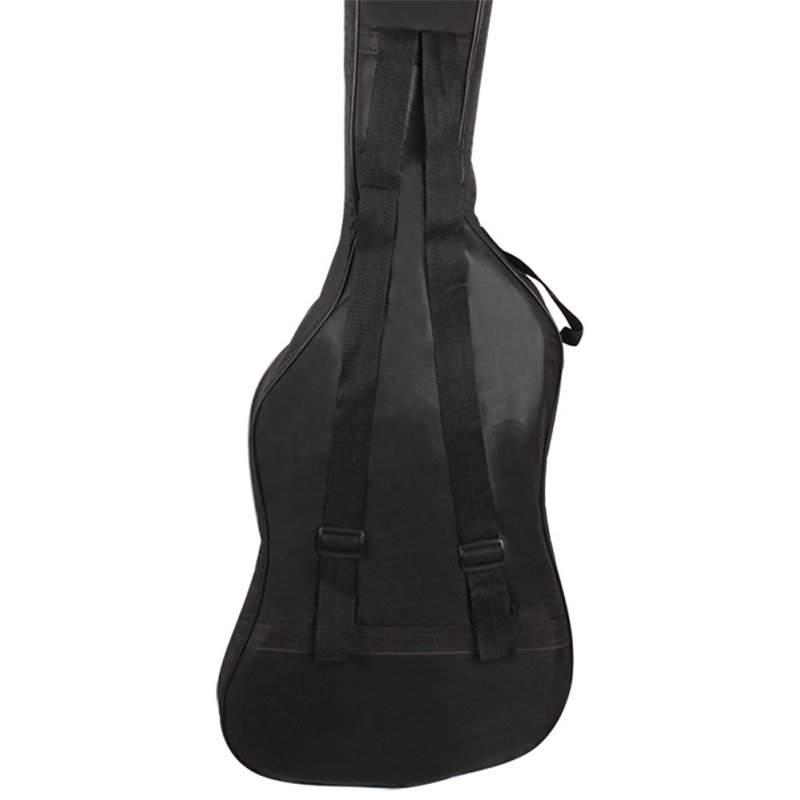 Electric Bass Bag Guitar Backpack Waterproof Double Straps Padded Lining Guitar Storage Case 
