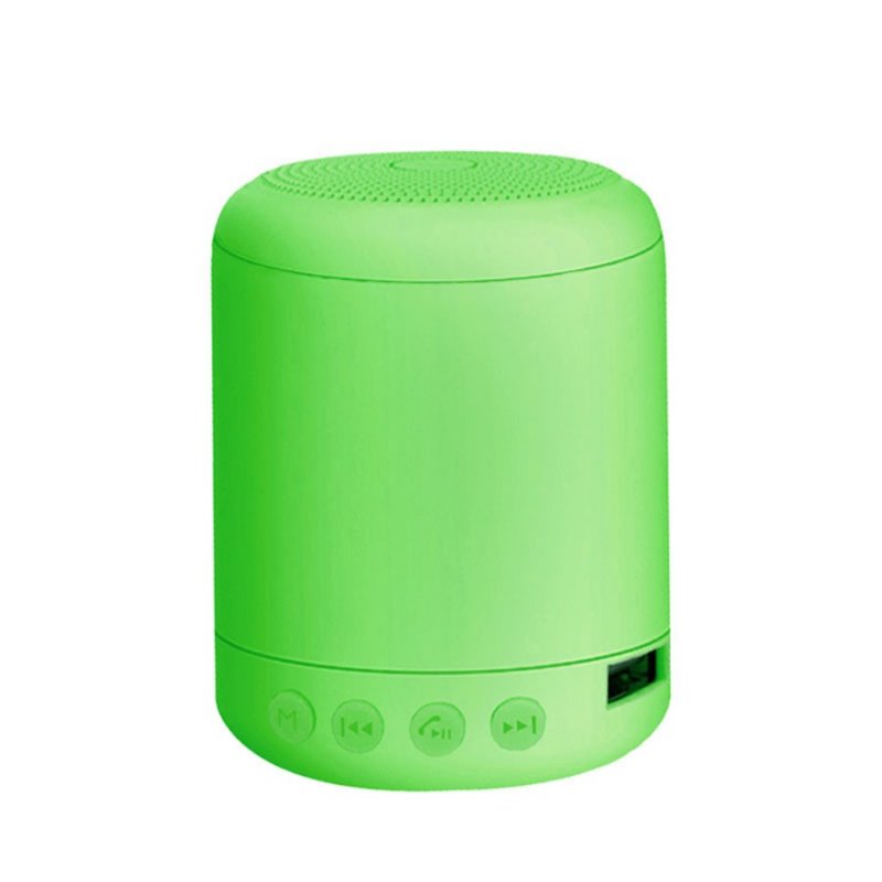 Portable Speaker Bluetooth4.2 Mini Wireless Speaker Small Sound Box Built-in 400mA Battery Support 32GB TF Card Hands-free Calling Fresh Bright Color  