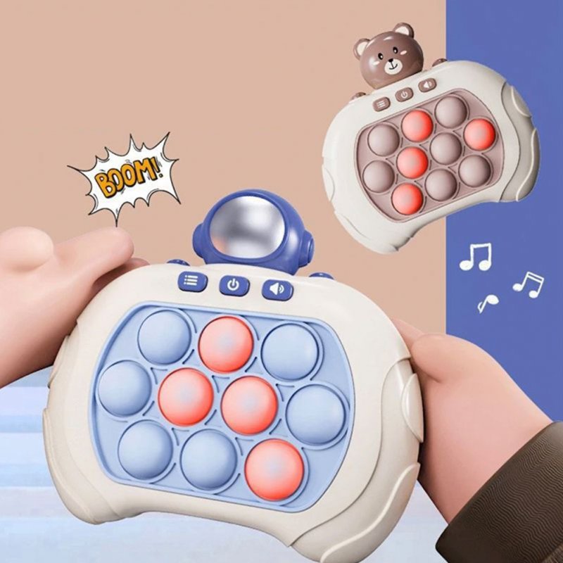Decompression Fingertip Toy Quick Push Console With Instant Sound Feedback Handheld Fast Speed Pushing Game For Kids Grown-up 
