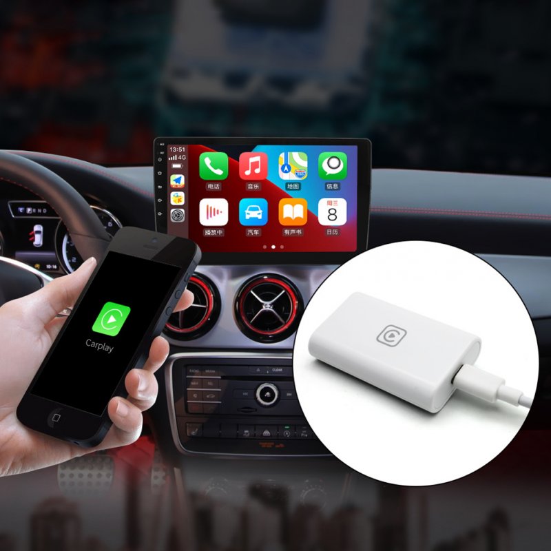 Car Wireless Carplay Box Module Bluetooth Wifi Projection Screen 