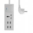 4 Port USB Wall Charger and Universal Socket
