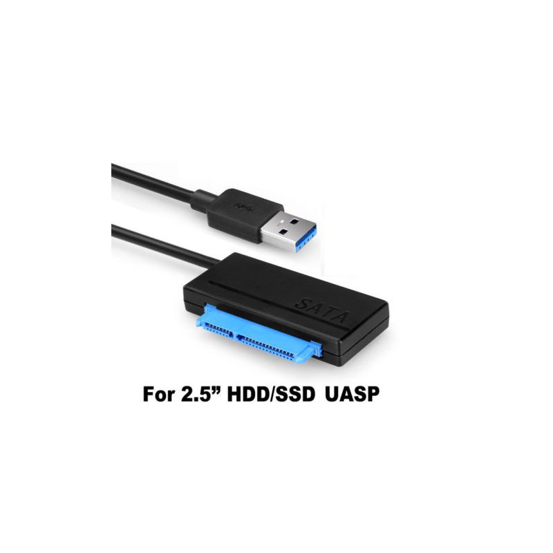USB 3.0 to SATA 2.5" Hard Drive HDD SSD Adapter Converter Cable 22Pin
