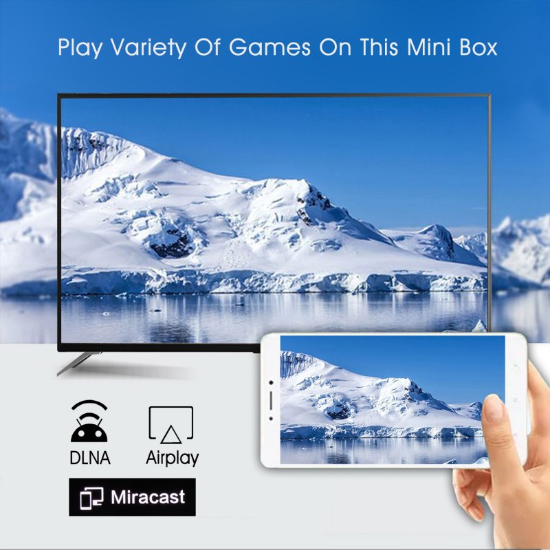 TV Box H96 MINI H8 RK3228A 28nm Four Cortex A7 4K OTT Box Android 9.0 Media Player Digital TV Converter 