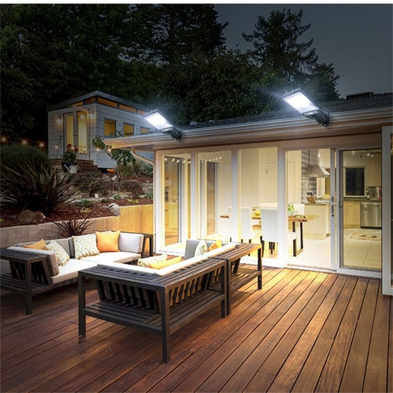 Led Solar Light 3 Modes Waterproof Motion Sensor Outdoor Street Wall Light For Outdoor Garden Patio Yard 