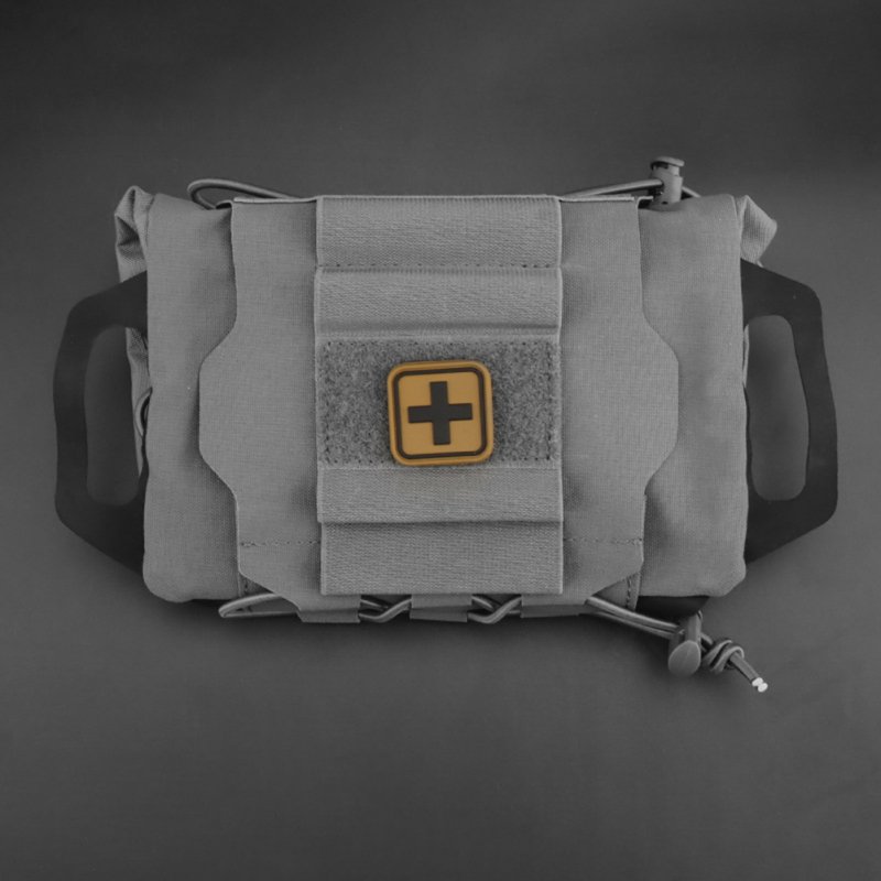 Tactical Pouch Detachable Outdoor Liner Rapid Deployment Tactical Medical First Aid Bag Black