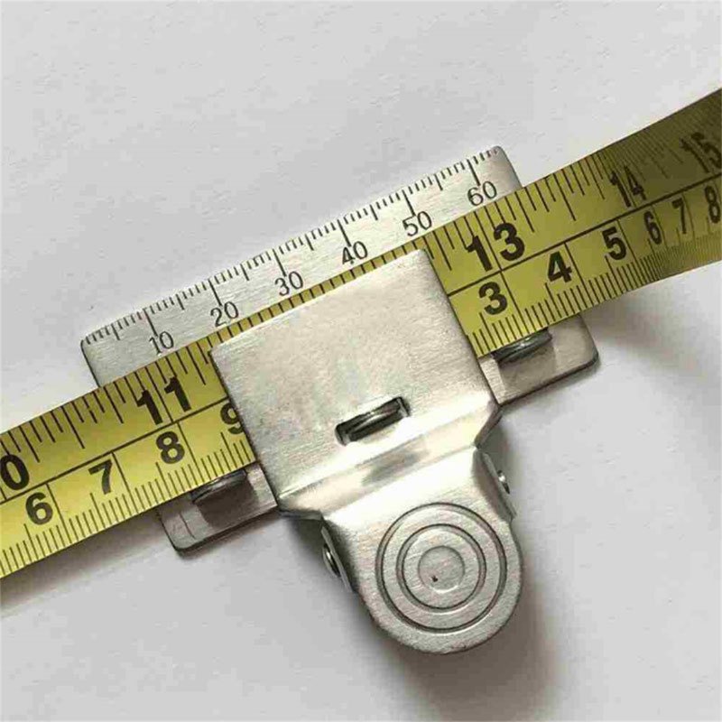 Measuring Tape Clip Tool for Corners Clamp Holder Stainless Iron Precision Measuring Tools Ruler Horizontal Clip