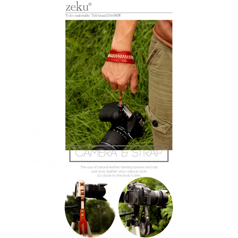 Digital Camera Strap Hand Wrist for Canon Nikon SLR DSLR Bracelet Belt Accessory 