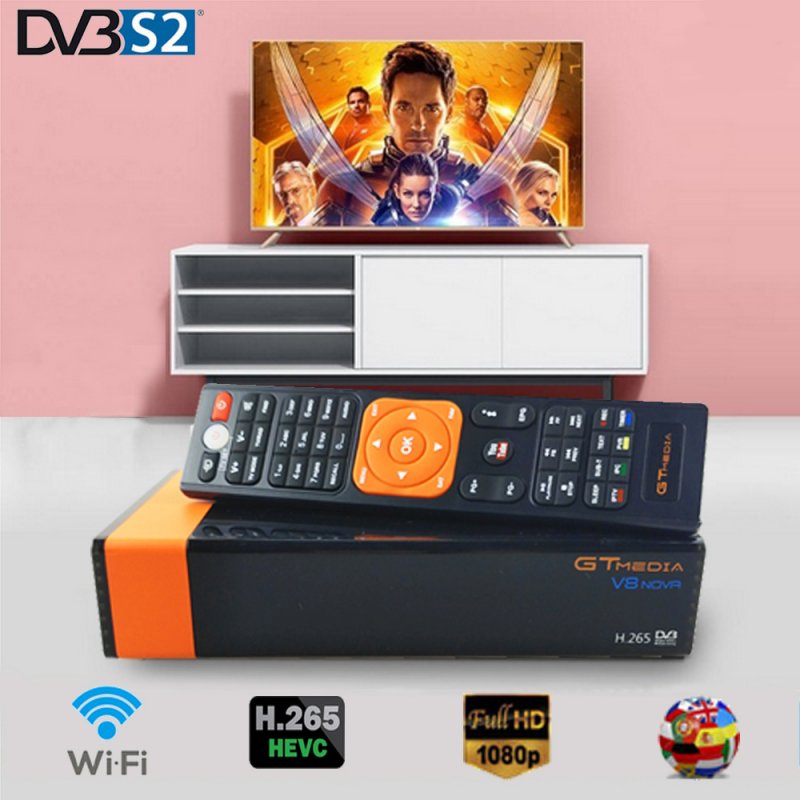 TV STB Set Top Box Digital Converter Box with Recording Media Player TV Tuner Function 