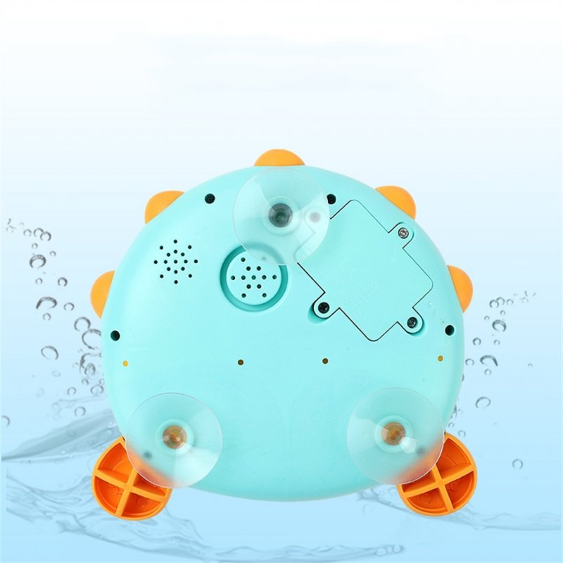 Baby Bath Toys Puffer Music Bubble Machine Electric Automatic Bubble Spitting Water Spray Toy 