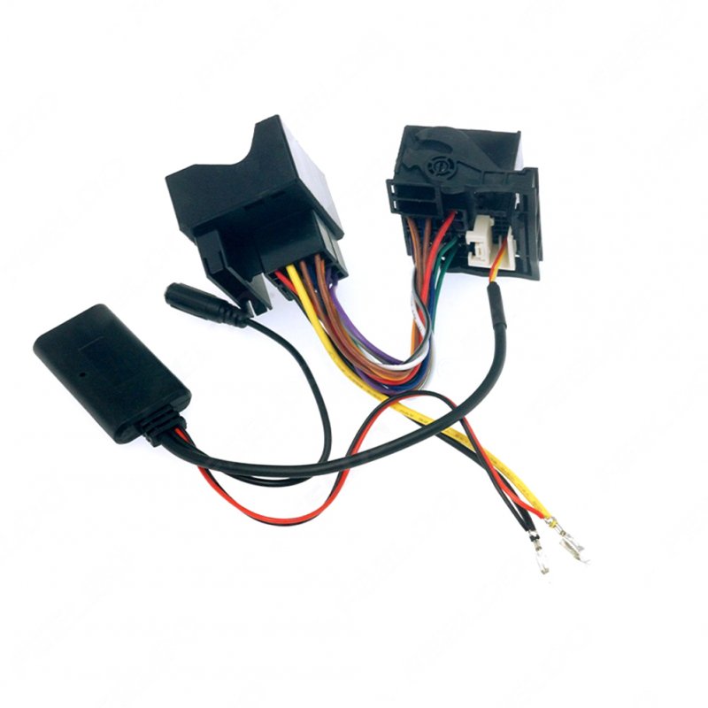 Car Aux Audio Cable Wireless Bluetooth Handsfree Microphone Adapter Harness for E60/e63/e90/e91 