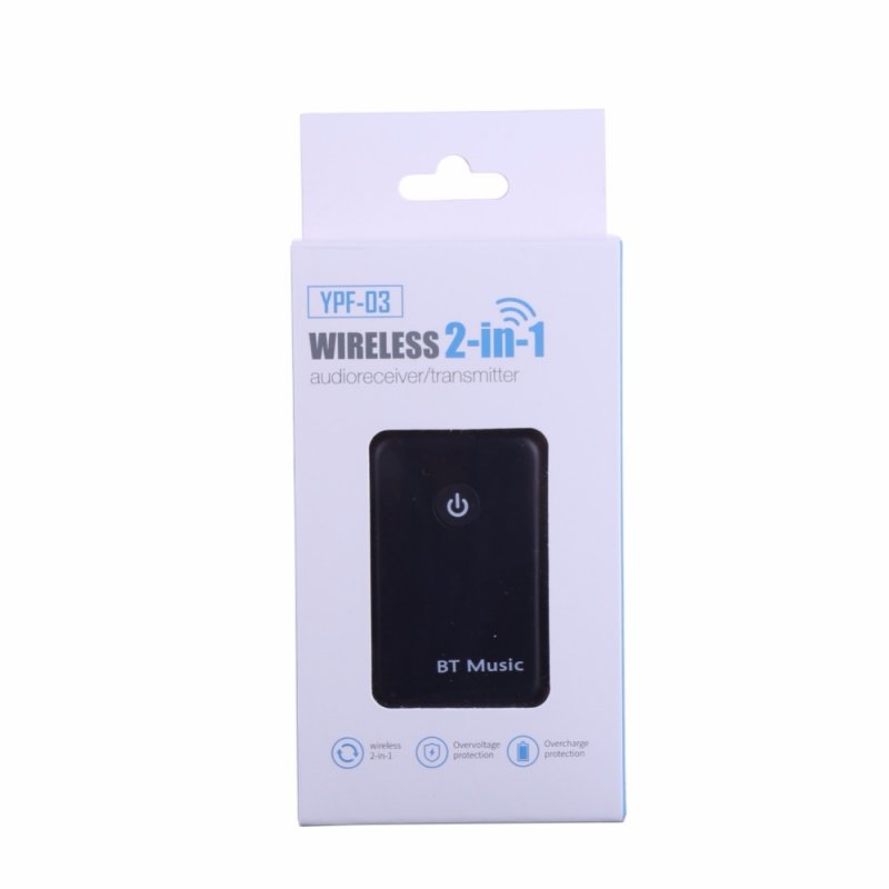 2 in1 Bluetooth Transmitter Receiver 3.5mm Stereo Wireless Music Audio Cable Dongle Bluetooth V4.2 Adapter for TV DVD MP3 PC 
