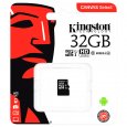 Kingston C10 Micro SDHC 32GB Memory Card 