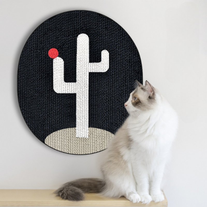 Cat Cactus Pattern Scratching Board Wear-resistant Cat Scratcher Furniture Protector Pet Supplies 