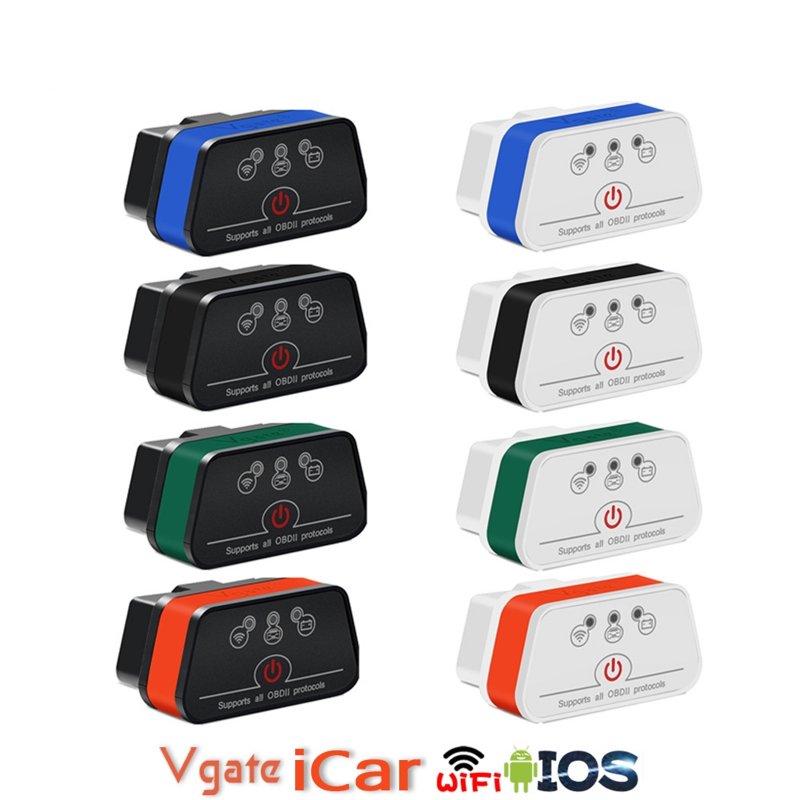 Vgate Icar 2 Wifi Version Obd2 Code Reader Icar2 Supports Obdii Protocols for Android IOS Windows 