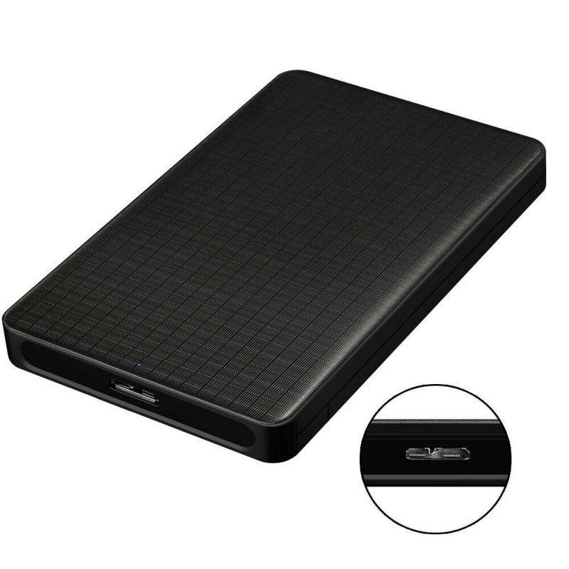 2.5 Inch Hard Drive Enclosure SATA HDD/SSD Caddy Case to USB 3.0 for LAPTOP DVR 