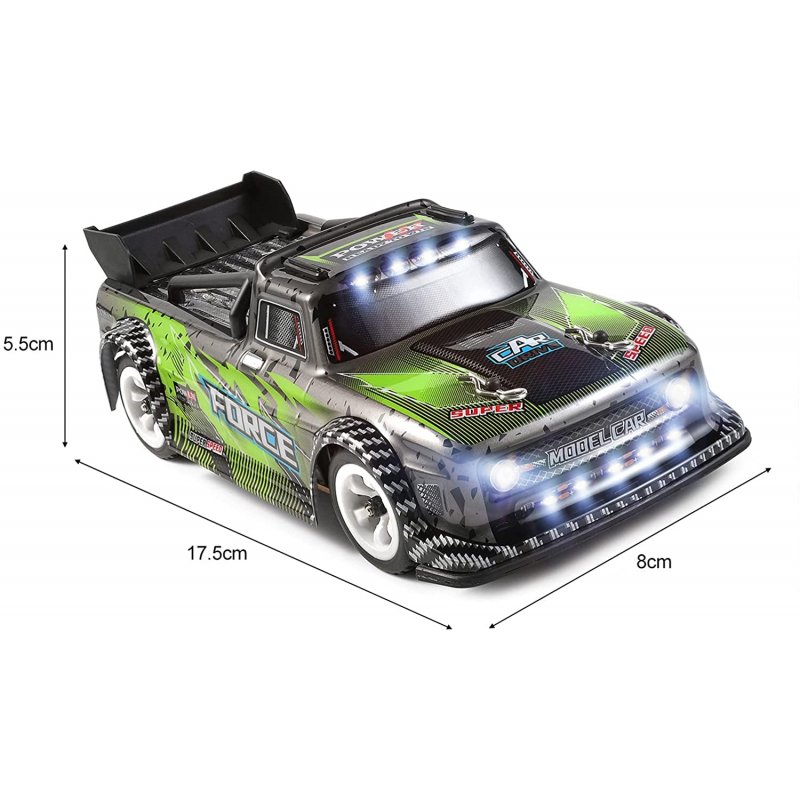 Wltoys K989 Upgraded 284131 1/28 With Led Lights 2.4g 4wd 30km/h Metal Chassis Electric High Speed Off-road Drift Rc  Cars 