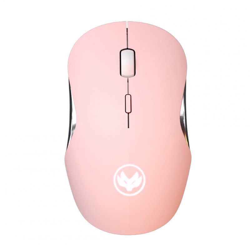 2.4GHz Wireless Mute Mouse 4 Keys 1600dpi 3 Levels Dpi Rechargeable Mouse Controller For Office Computer Notebook 