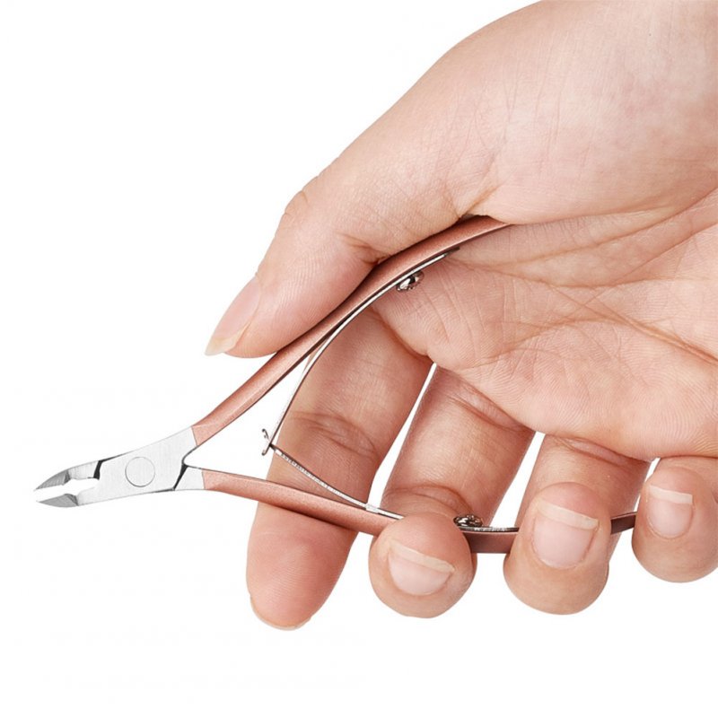 Portable Stainless Steel Nail Art Cuticle Nipper Cutter Clipper Manicure Pedicure Tools Nail Scissors 