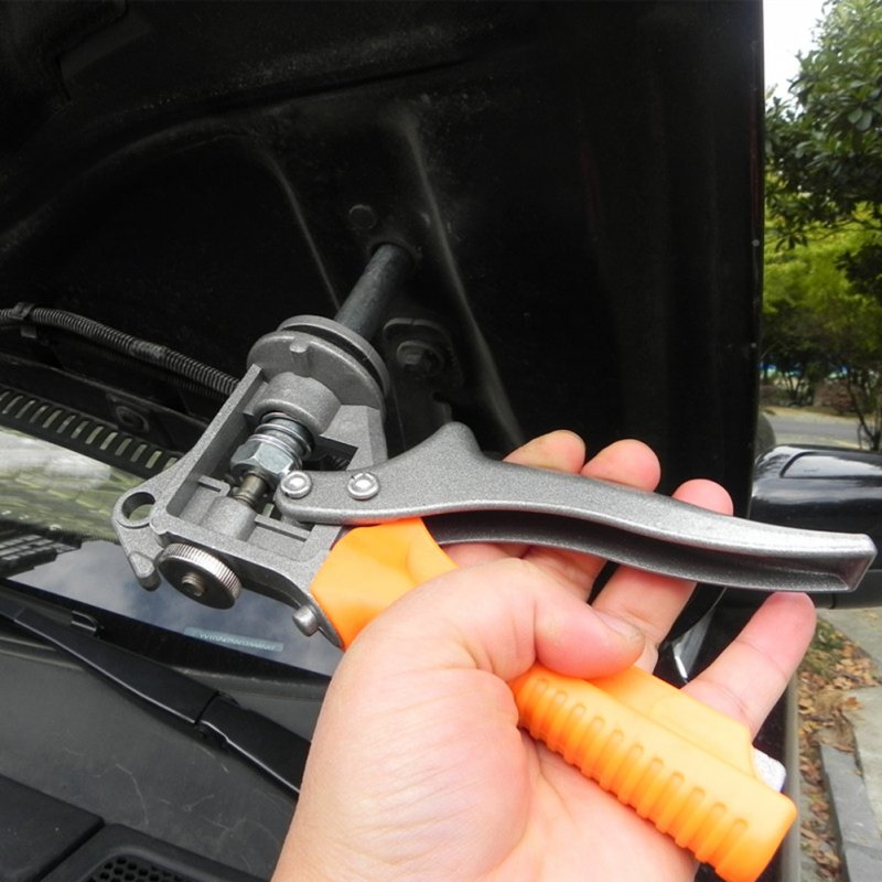 Flat Hole Pliers Car Depression Repair Tool Trimming Pliers Clamping Edge Flat Hole Caliper Repair Tools Sheet Metal Repair 