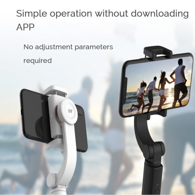 Smart Single Axis Stabilizer Stand Shockproof Head Selfie Camera Tripod Phone Stand 