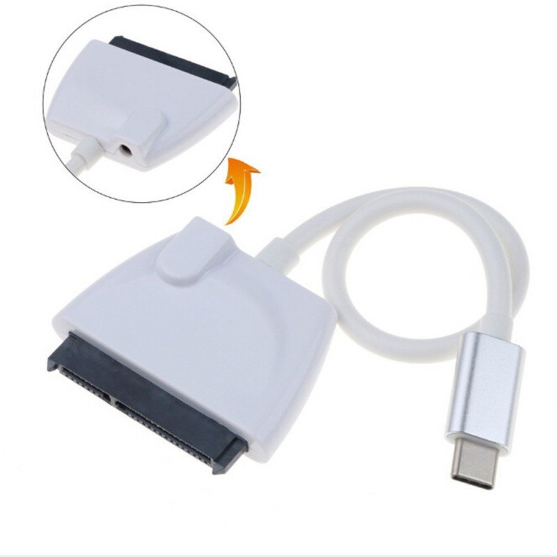 USB-C USB 2.0 Type C To SATA Adapter External HDD 2.5inch Hard Drive Disk Converter For Macbook 