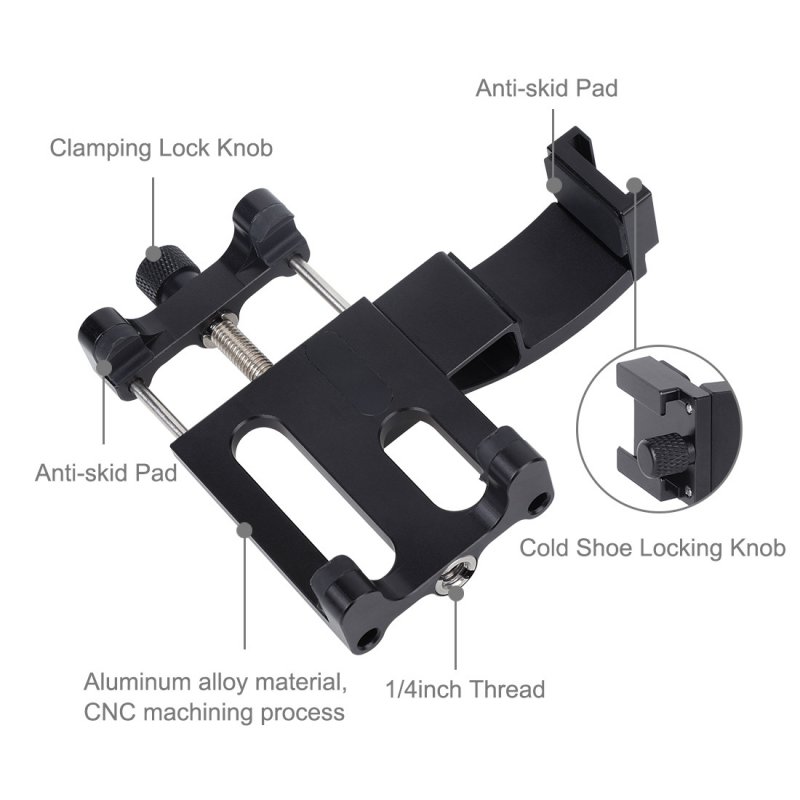 For Dji Osmo Pocket Camera Mobile Phone Holder Mount Set Fixed Stand Aluminum alloy Bracket  