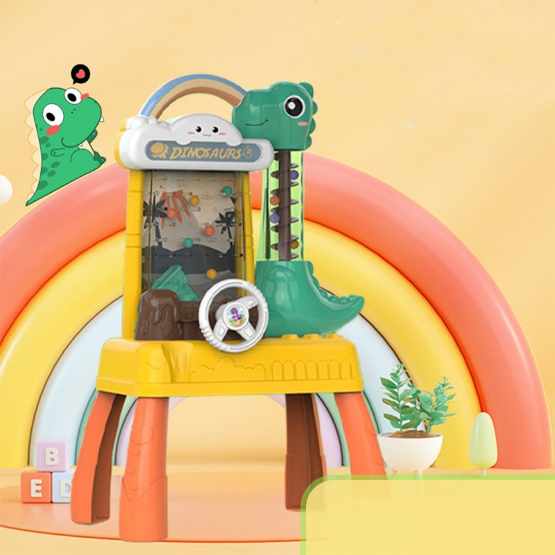Dinosaur  Bean  Catcher Puzzle Peas Pickup Game Machine Interesting Patterns Parent-child Interactive Electric Toy For Children 