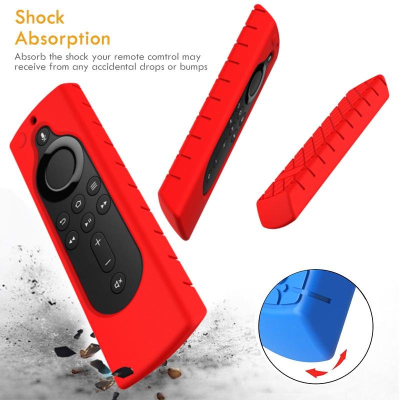 For Amazon Fire TV Stick 4K TV Stick Remote Silicone Case Protective Cover  