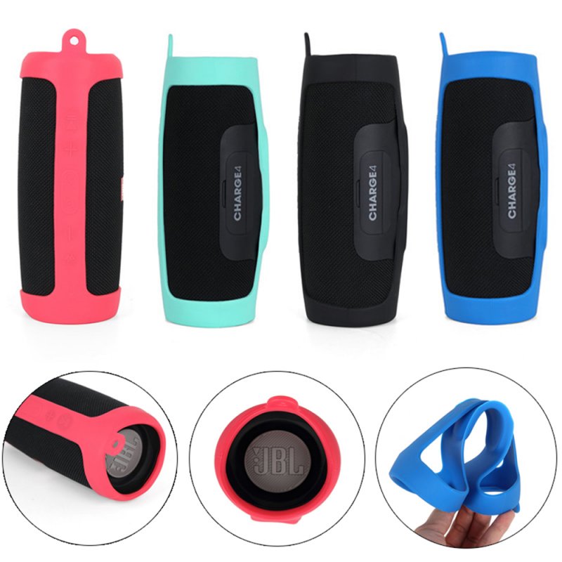 Silicone Protection Case for JBL Charge 4 Portable Waterproof Wireless Bluetooth Speaker 