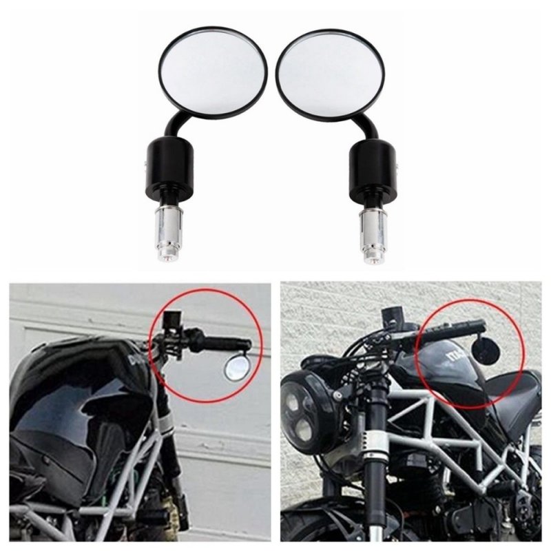 Motorcycle earview Mirror for Kawasaki Yamaha Honda Suzuki Motorcycle Chopper 