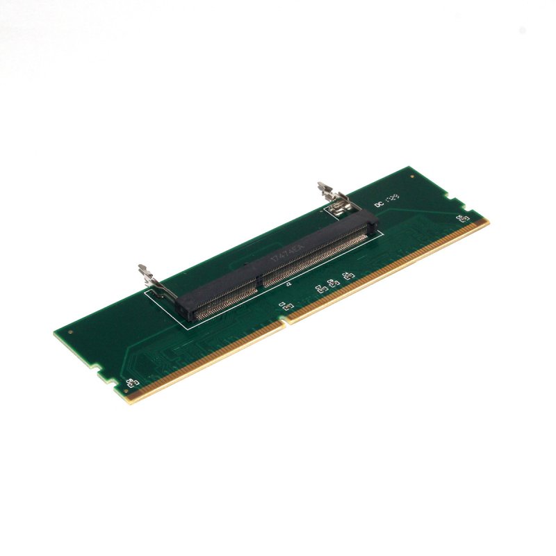 DDR3 Laptop SO-DIMM to Desktop DIMM Memory RAM Connector Adapter  