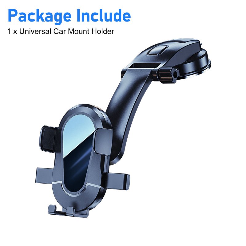 Car Phone Holder 360-degree Rotating Suction Cup Stand Air Vent Gravity Navigation Bracket Cellphone Accessories 