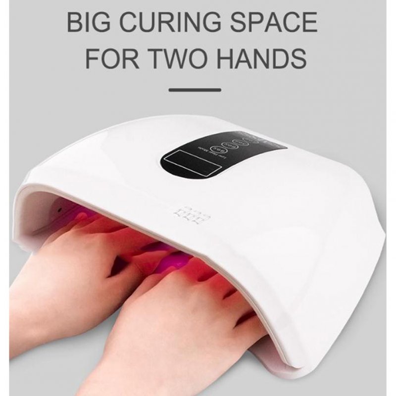 Nail Dryer UV LED Nail Lamp Gel Polish Curing Lamp Skin Care Red Light Lamp Auto Sensor Manicure Tools 