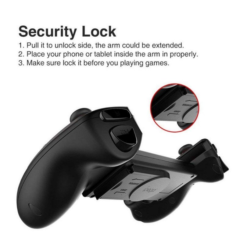 IPEGA PG-9083 Retractable Wireless Bluetooth Game Controller Gamepad for Android / iOS / Nintend Switch / Win 7 / 8 / 10