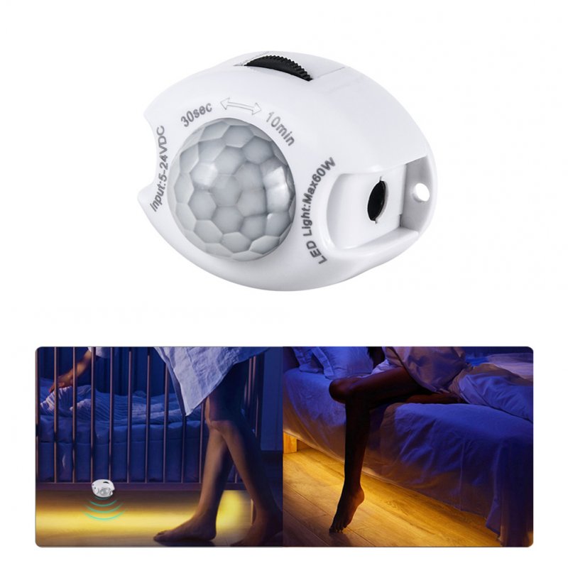 Led Human Motion Sensor Light Automatic On/off Dc5-24v Led Lamp Strip With Timing Function Smart Home Appliances 
