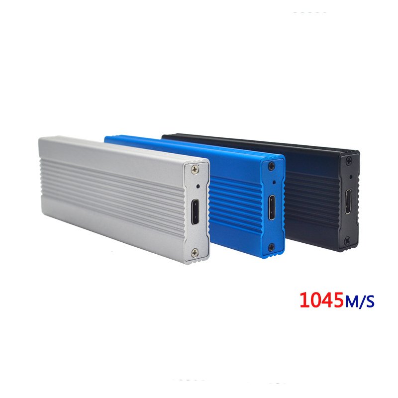 NVME M.2 Enclosure TYPE-C 3.1 Mobile HDD Box HDD Case TYPE C 3.1 ASM2362 m.2 USB3.1 PCIE SSD PCI-E TYPEC SSD Case 