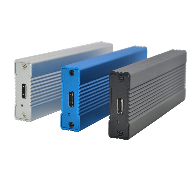 NVME M.2 Enclosure TYPE-C 3.1 Mobile HDD Box HDD Case TYPE C 3.1 ASM2362 m.2 USB3.1 PCIE SSD PCI-E TYPEC SSD Case 