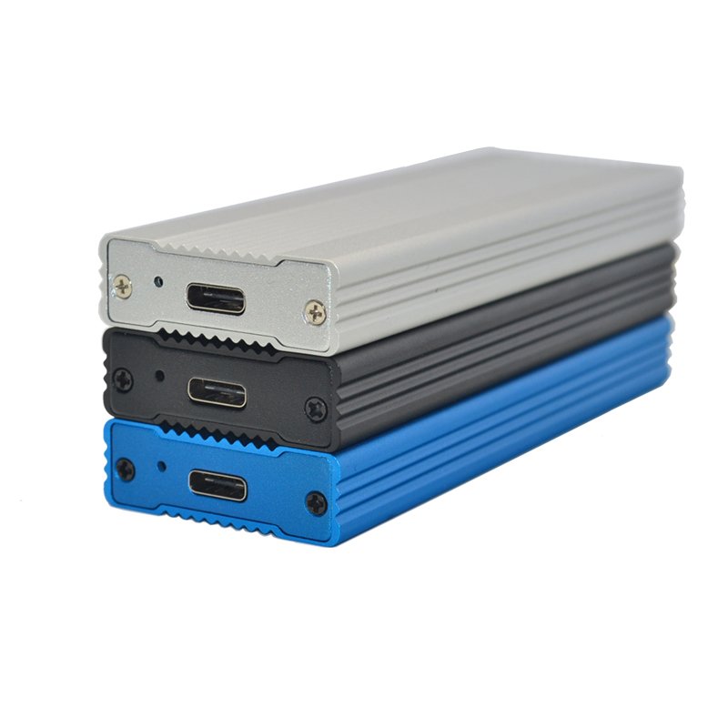 NVME M.2 Enclosure TYPE-C 3.1 Mobile HDD Box HDD Case TYPE C 3.1 ASM2362 m.2 USB3.1 PCIE SSD PCI-E TYPEC SSD Case 