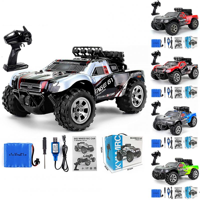 KYAMRC 1:18 RC Car 2.4g High-Speed Off-Road Remote Control Vehicle Racing Climbing Car Model Toys 