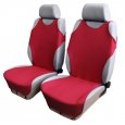 Car Front Breathable Seat Covers Red