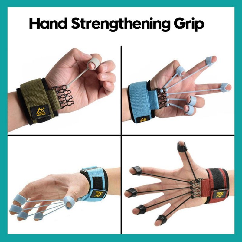 Finger  Flexion  Extension  Trainer Resistance Band Stretcher Arthritis Wrist Training Therapy Grip Device 