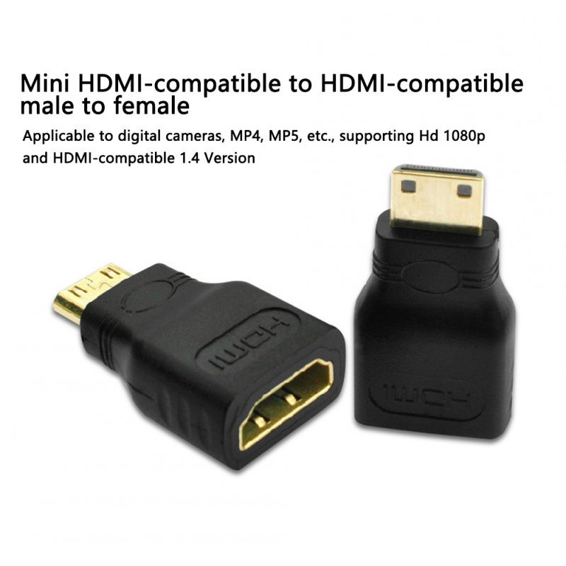 Mini Hdmi Hd Converter Large To Small Male To Female Mini Hdmi To Hdmi Adapter 