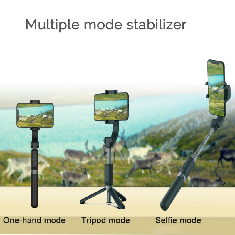 Smart Single Axis Stabilizer Stand Shockproof Head Selfie Camera Tripod Phone Stand 