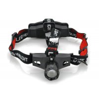 Super Bright LED Headlamp - High Capacity Battery, Adjustable Focus, CREE, 160LM