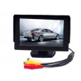 4.3 Inch Mirror Monitor w/ Touch Buttons