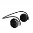 mini 503 TF Card Wireless Stereo Headset Back Wear Bluetooth Sports Earphone white